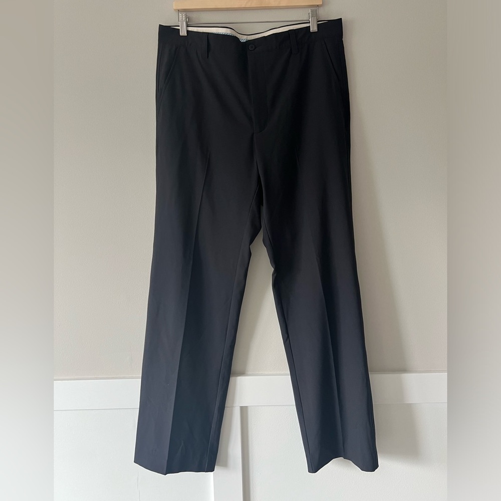 Footjoy Fairway Flat Front Casual Golf Pants Men's 36 x 34 Black